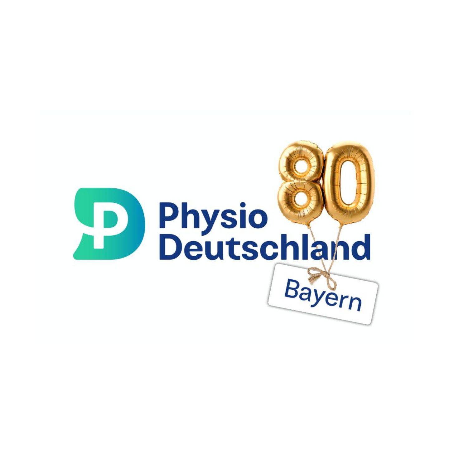 Jubiläumslogo 80 Jahre Regionalverband Bayern